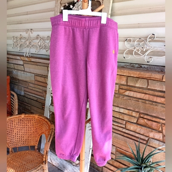 Carhartt Women's Pink Sweatpants_Large - Picture 2 of 8